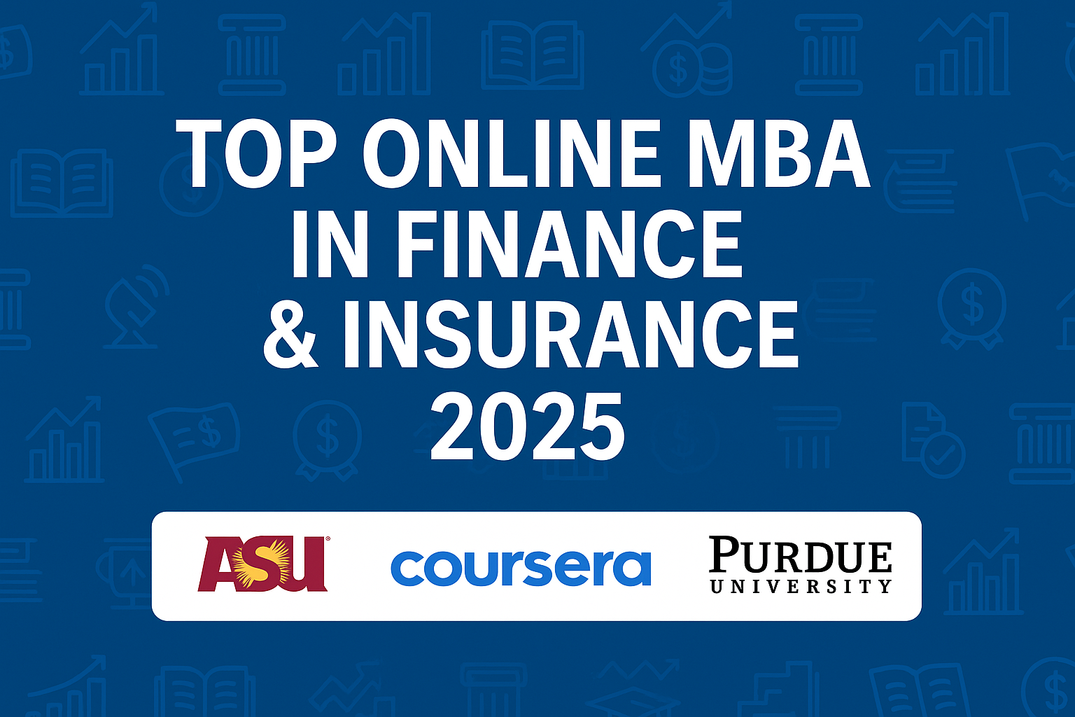 Online MBA in Finance and Insurance 2025